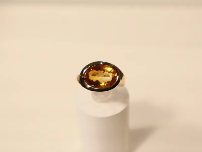 bague citrine voiron